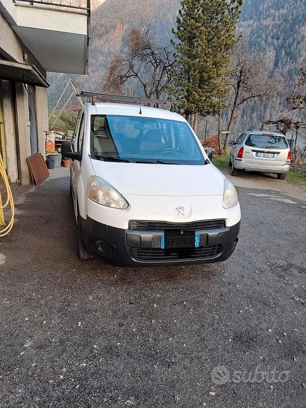 Usata Peugeot Partner Tepee 2014 Bianco Monovolume