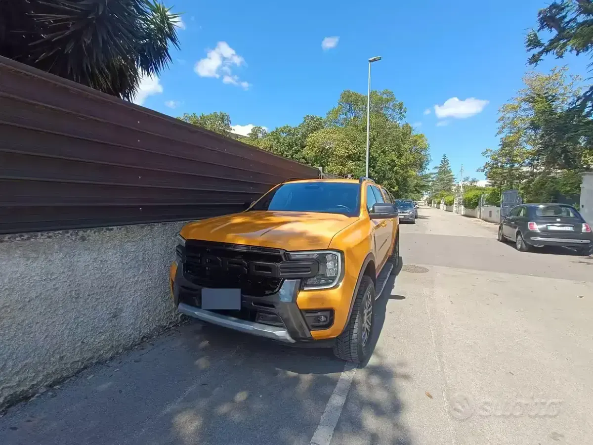Usata Ford Ranger Wildtrack 205 CV (150 kW) 2023 Giallo Pick-up