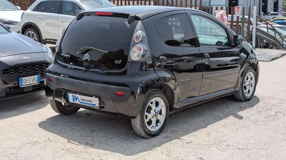 Usata Citroën C1 68 CV (50 kW) 2013 Nero Utilitaria