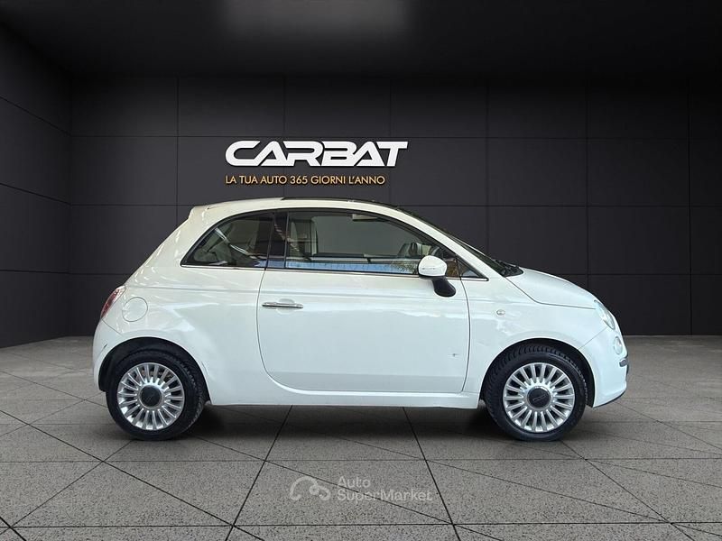 Usata Fiat 500 75 CV (55 kW) 2011 Bianco Utilitaria