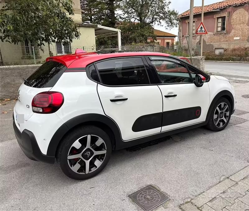 Usata Citroën C3 110 CV (80 kW) 2018 Bianco Utilitaria