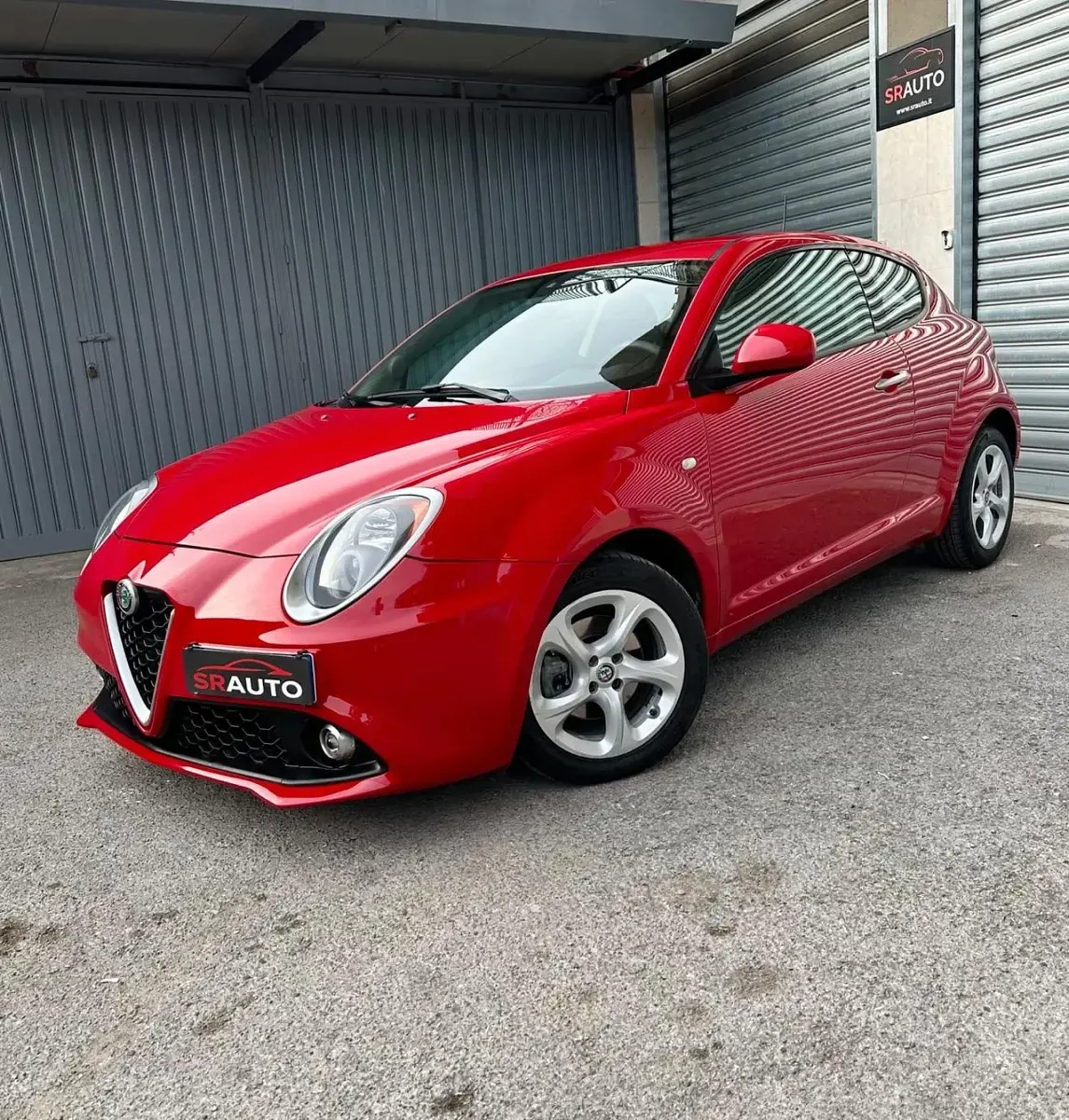 Usata Alfa Romeo MiTo 95 CV (69 kW) 2018 Rosso Utilitaria