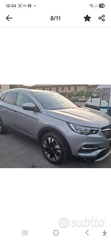 Usata Opel Grandland X Innovation 130 CV (95 kW) 2020 Grigio SUV