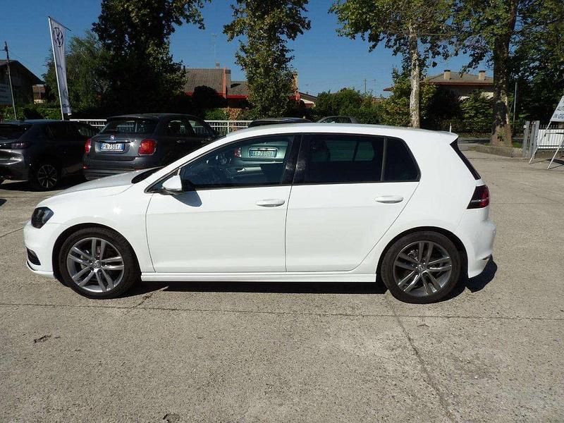Usata VW Golf VII Edition 110 CV (80 kW) 2016 Bianco Berlina