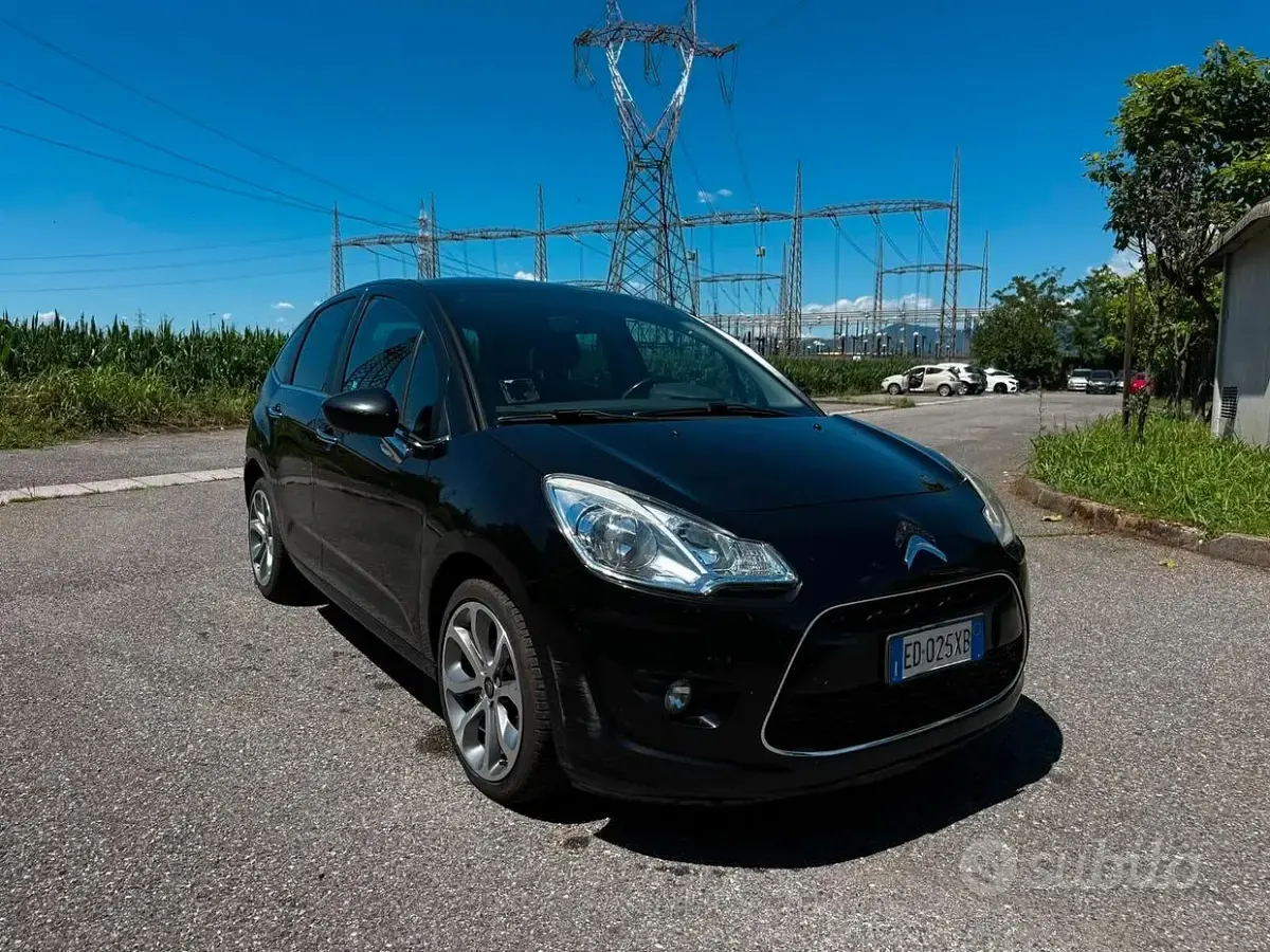 Usata Citroën C3 Exclusive 92 CV (67 kW) 2010 Nero Utilitaria