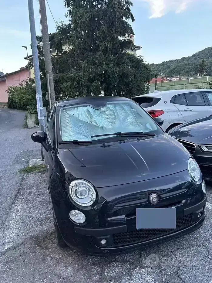 Usata Fiat 500 69 CV (50 kW) 2011 Nero Berlina