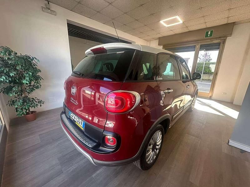 Usata Fiat 500L Trekking 105 CV (77 kW) 2013 Rosso Monovolume