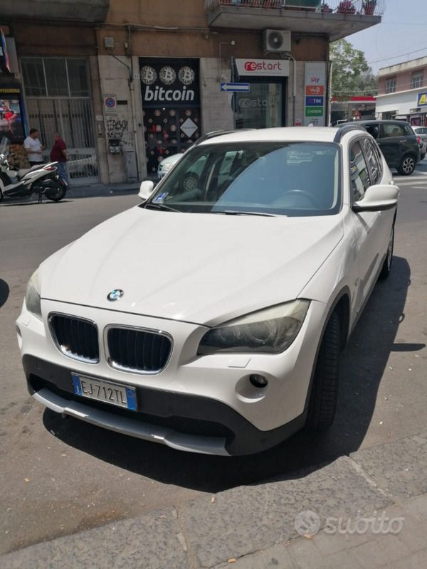 Usata BMW X1 150 CV (110 kW) 2011 Bianco SUV