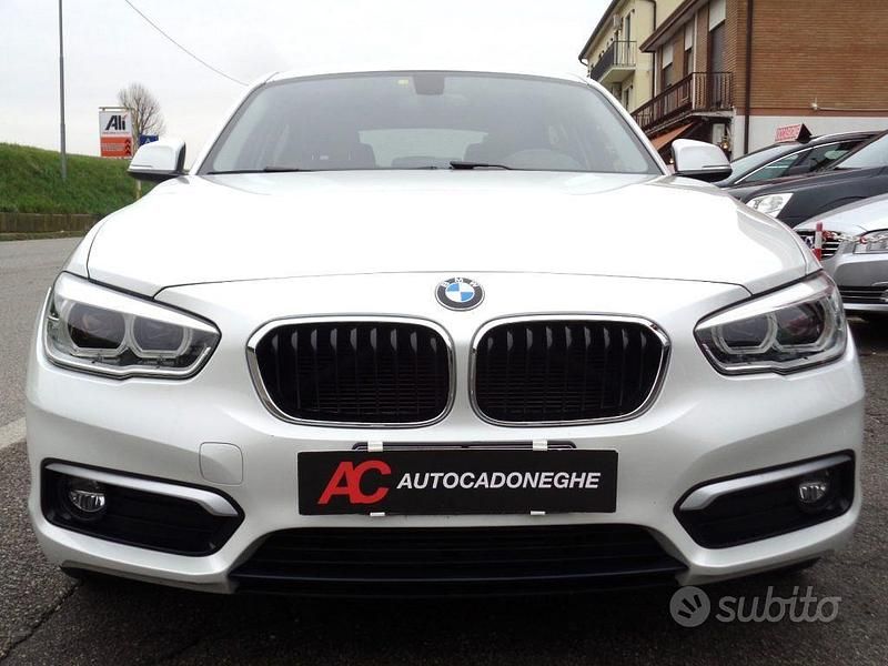Usata BMW 114 Efficient Dynamics 95 CV (69 kW) 2017 Bianco Utilitaria