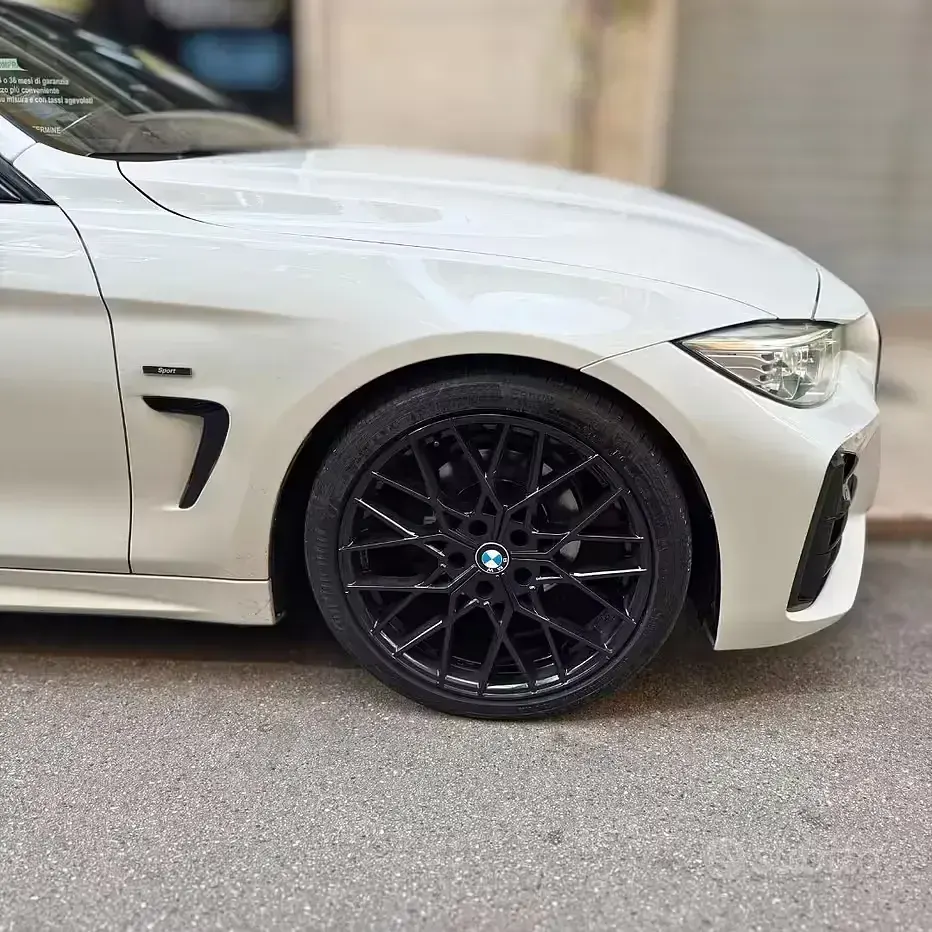Usata BMW 420 Sport Line 184 CV (135 kW) 2014 Bianco Cabrio