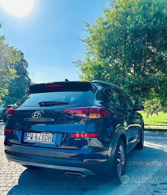 Usata Hyundai Tucson 136 CV (100 kW) 2019 Blu SUV
