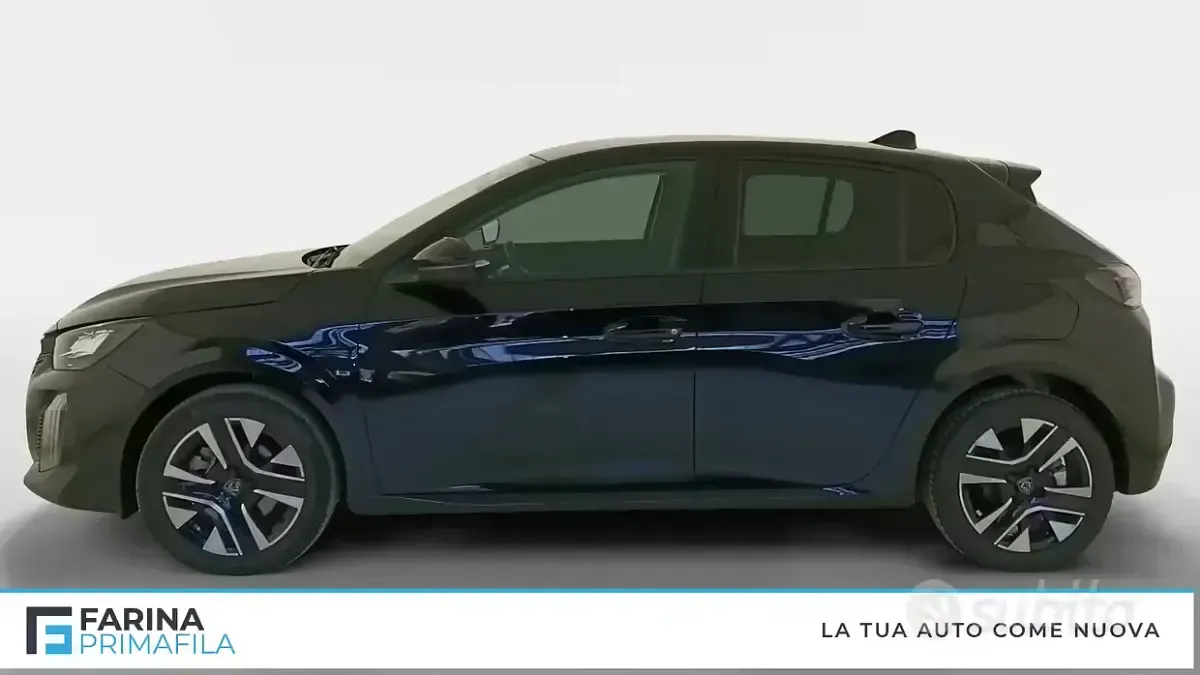 Usata Peugeot 208 Allure 101 CV (74 kW) 2025 Nero perla Utilitaria