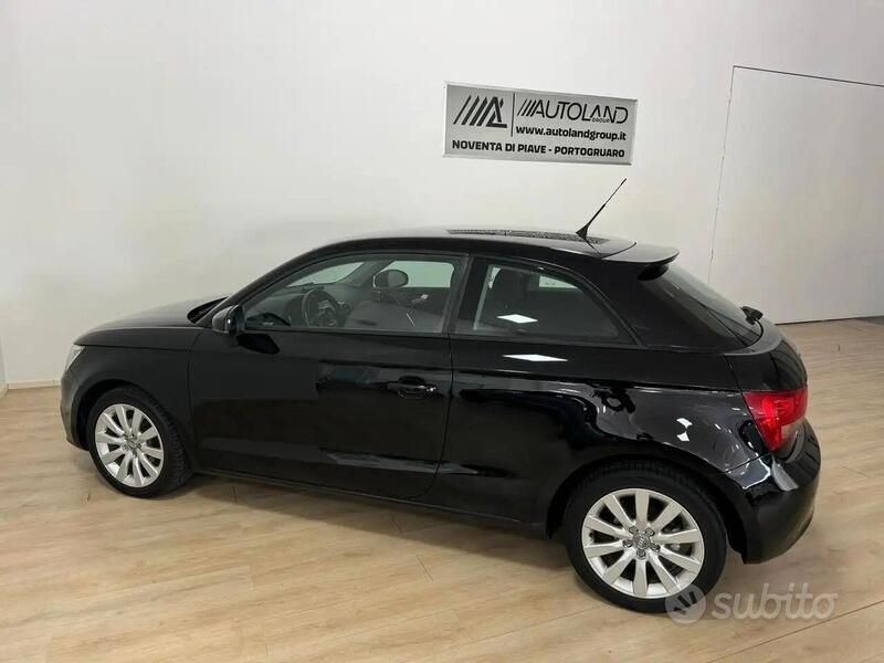 Usata Audi A1 Ambition 105 CV (77 kW) 2013 Nero Utilitaria