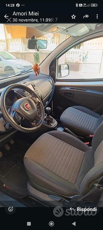 Usata Fiat Qubo Trekking 80 CV (58 kW) 2018 Bianco Monovolume