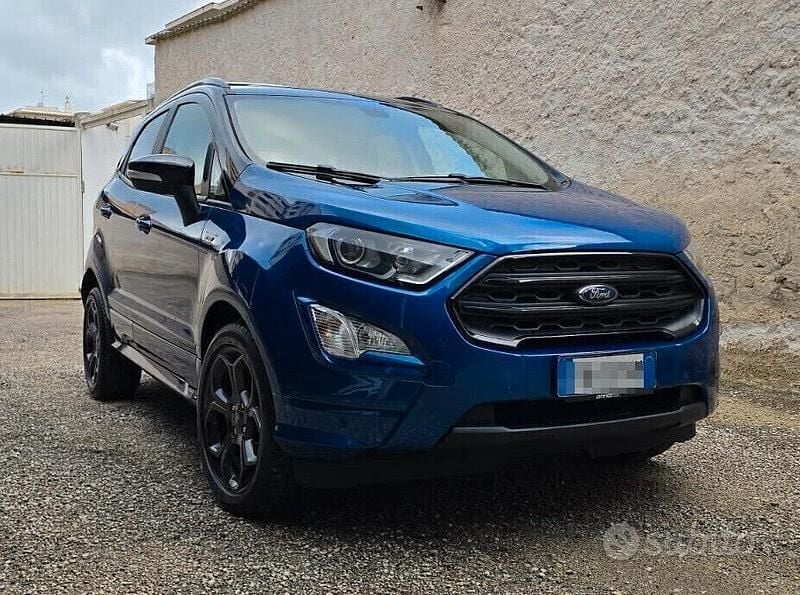 Usata Ford Ecosport ST-Line 100 CV (73 kW) 2019 Blu SUV