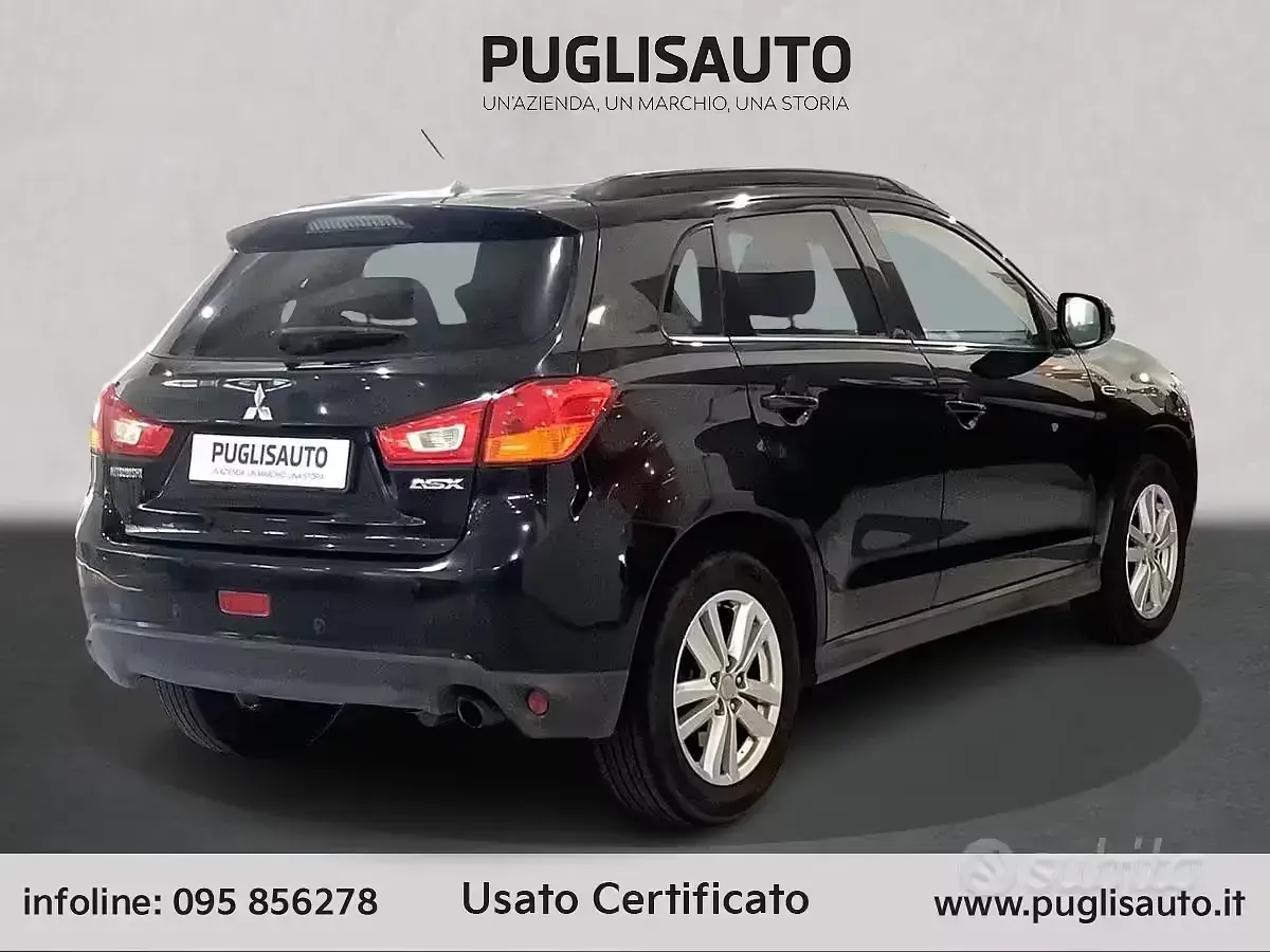Usata Mitsubishi ASX Intense 116 CV (85 kW) 2015 Nero SUV