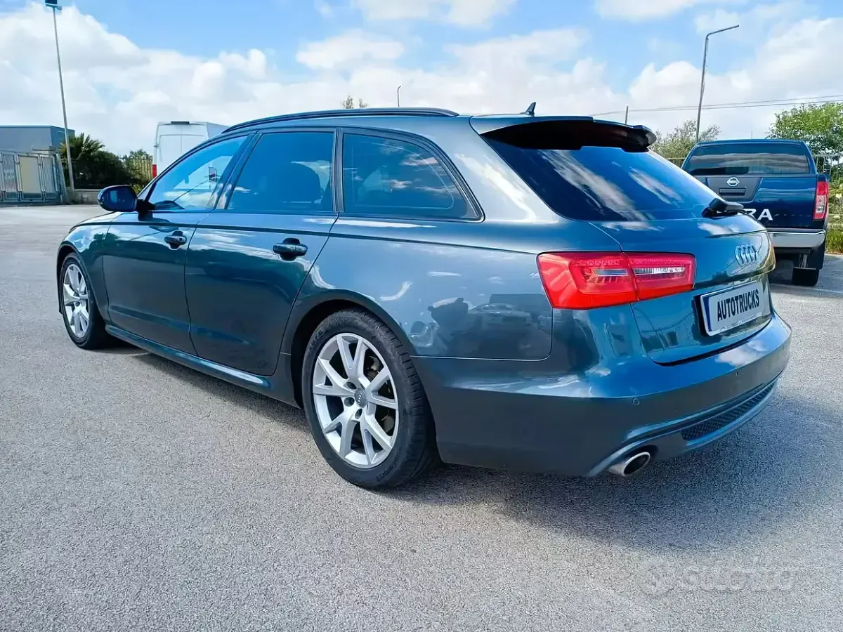 Usata Audi A6 S-Line 204 CV (150 kW) 2014 Grigio Station wagon