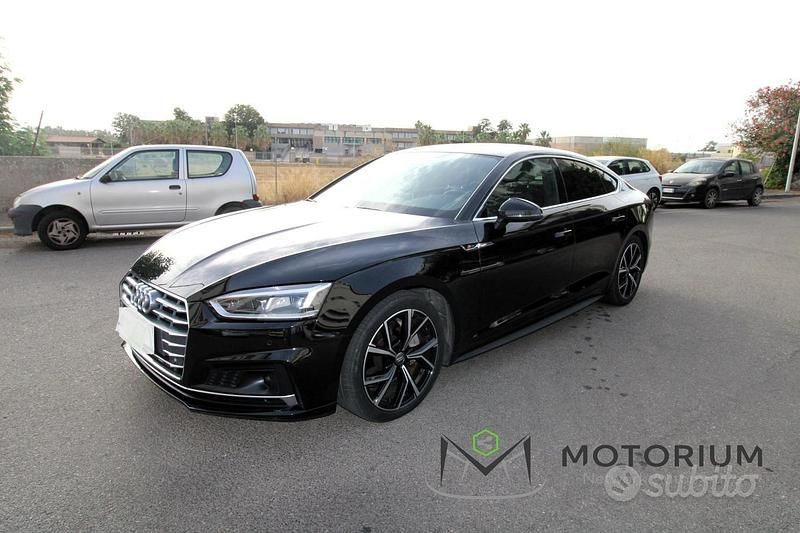 Usata Audi A5 S-Line 190 CV (139 kW) 2019 Grigio Coupé