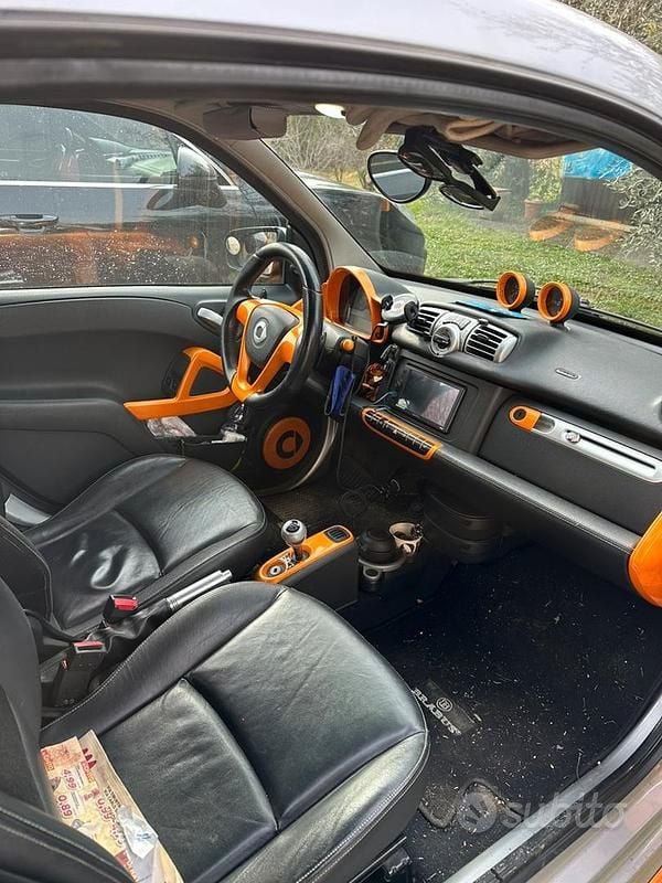 Usata Smart ForTwo Coupé Brabus 45 CV (33 kW) 2008 Giallo Coupé