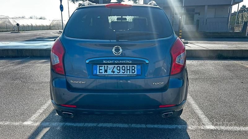 Usata SsangYong Korando 150 CV (110 kW) 2014 Blu SUV