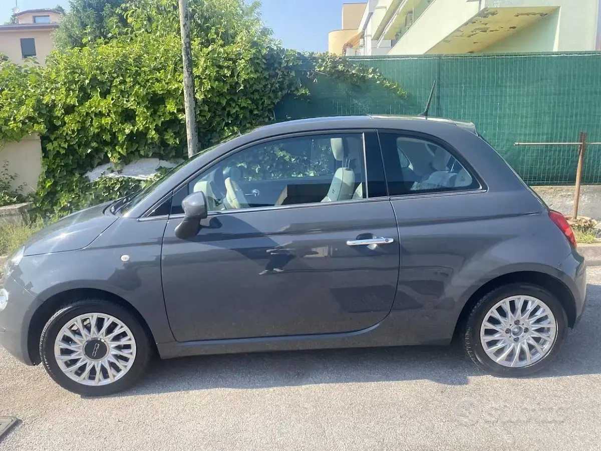 Usata Fiat 500 69 CV (50 kW) 2019 Grigio Utilitaria