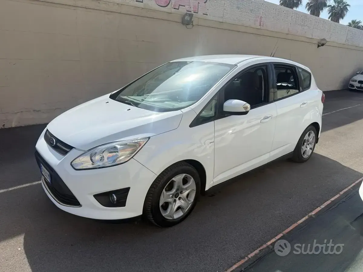 Usata Ford C-MAX 95 CV (69 kW) 2013 Bianco Monovolume