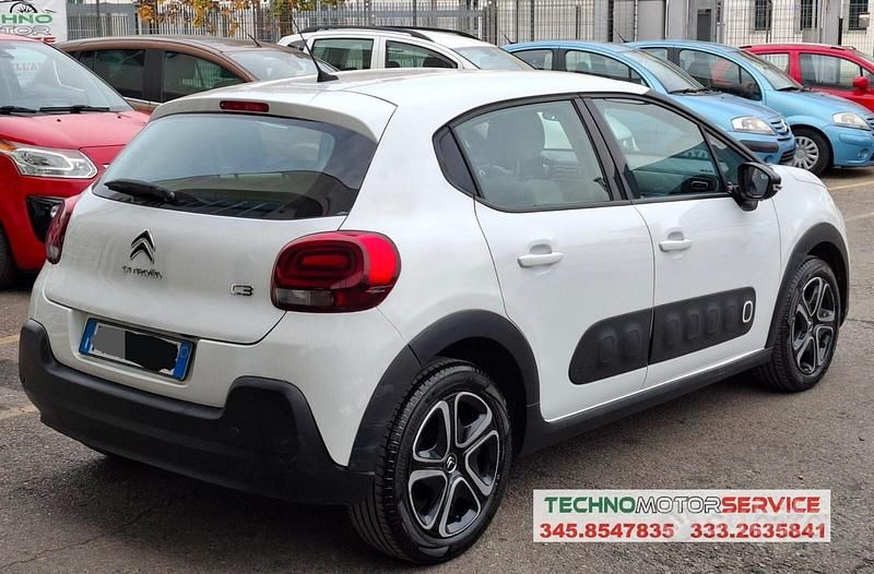 Usata Citroën C3 82 CV (60 kW) 2020 Bianco Utilitaria