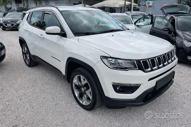 Usata Jeep Compass Longitude 140 CV (102 kW) 2018 Bianco SUV