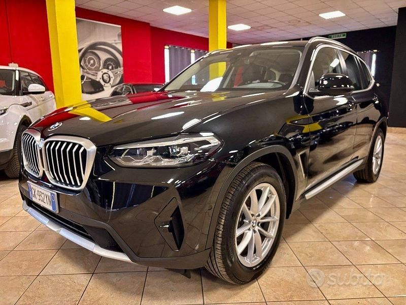 Usata BMW X3 190 CV (139 kW) 2022 Nero SUV