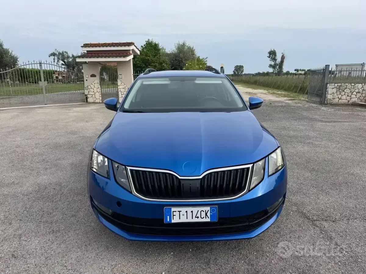 Begagnad Skoda Octavia Executive 116 HK (85 kW) 2019 Blå Kombi