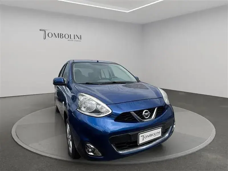 Usata Nissan Micra Acenta 80 CV (58 kW) 2016 Blu Utilitaria