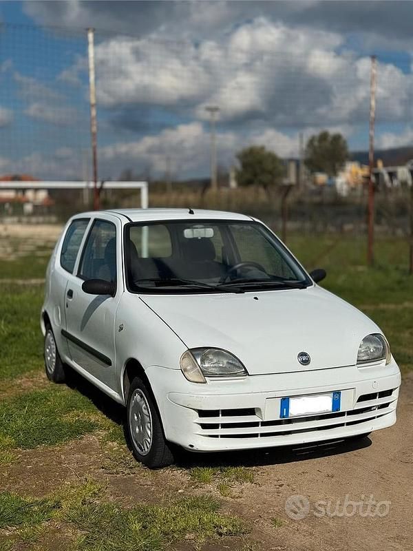 Usata Fiat Seicento 54 CV (39 kW) 2004 Bianco Utilitaria