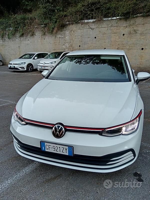 Usata VW Golf VIII 115 CV (84 kW) 2022 Bianco Berlina