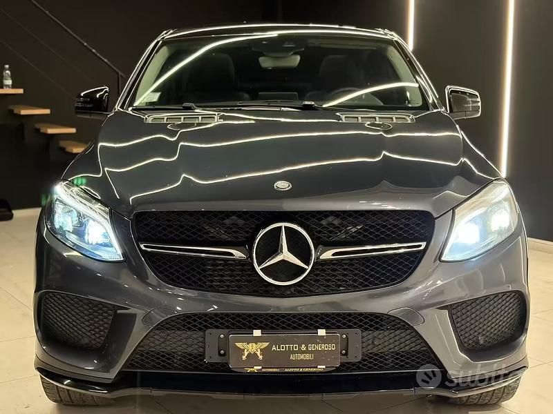 Begagnad Mercedes GLE350 Premium 258 HK (189 kW) 2016 Blå Sportkupé
