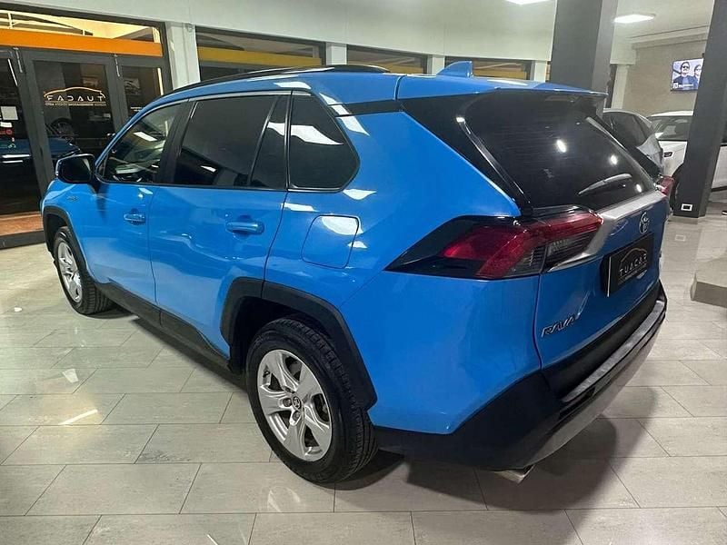 Usata Toyota RAV4 Hybrid Active 218 CV (160 kW) 2020 Blu/azzurro SUV