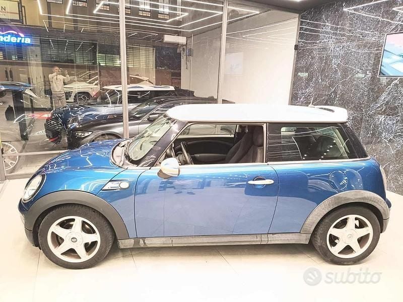 Brugt Mini Cooper D 109 HK (80 kW) 2009 Blå Hatchback