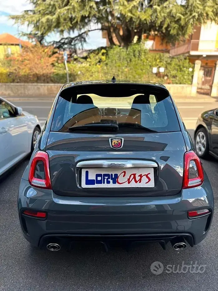 Usata Abarth 595 70th Anniversary 145 CV (106 kW) 2020 Grigio Berlina
