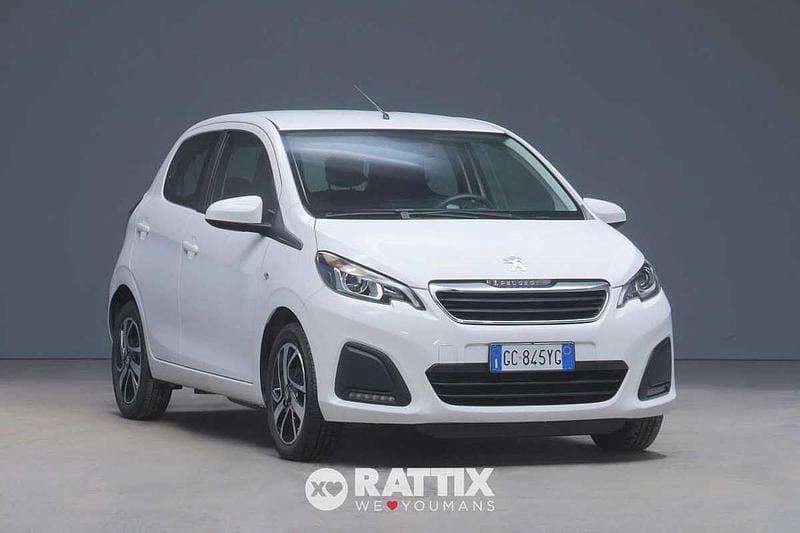 Bianco Usata 2020 Peugeot 108 Active Utilitaria | 9873 € (Buon prezzo) - Immagine 1/4