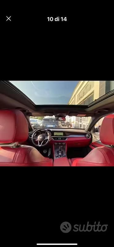 Usata Alfa Romeo Stelvio Veloce 210 CV (154 kW) 2019 Rosso SUV