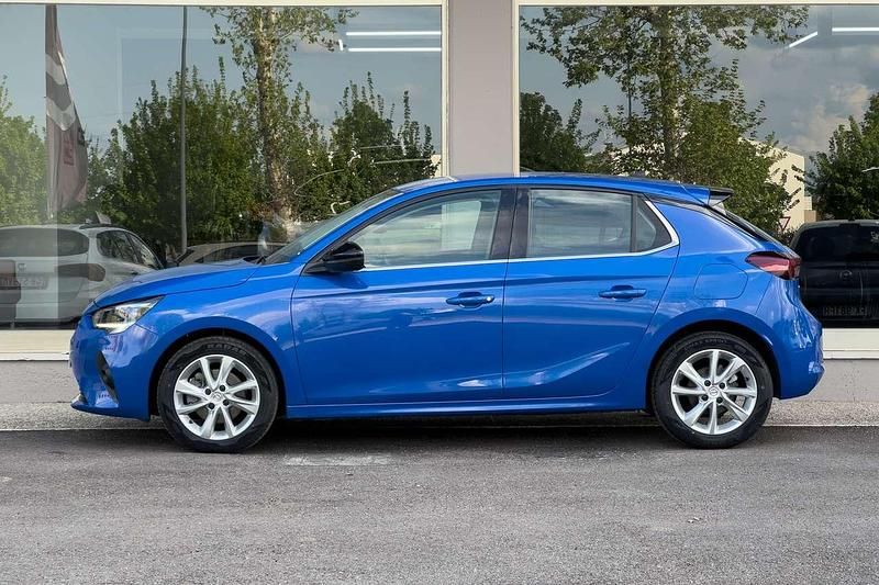 Usata Opel Corsa Elegance 102 CV (75 kW) 2021 Blu Berlina