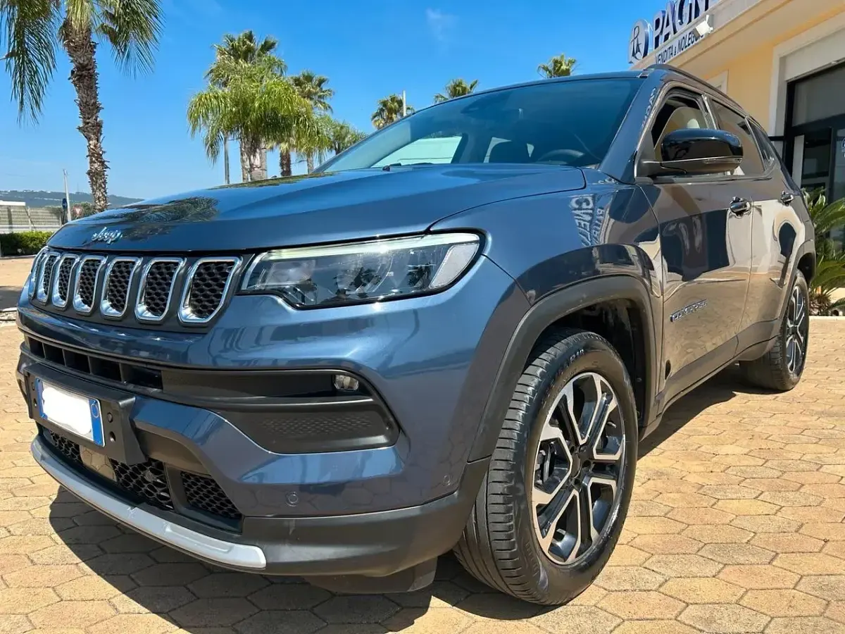 Usata Jeep Compass Limited 130 CV (95 kW) 2022 Blu SUV