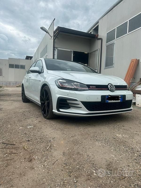 Usata VW Golf VII GTI 245 CV (180 kW) 2019 Bianco Berlina