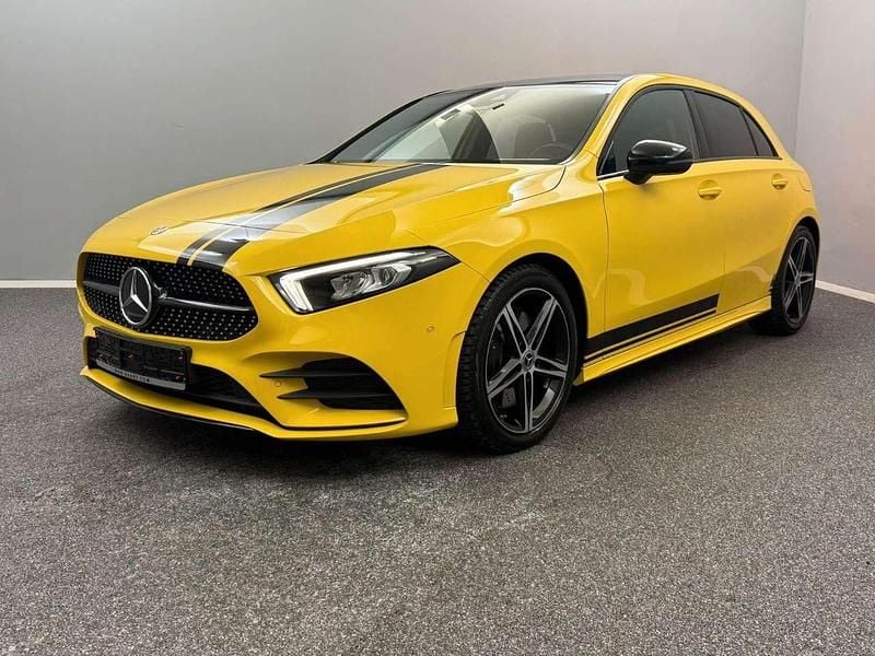 Usata Mercedes A250 Premium 224 CV (164 kW) 2019 Oro Berlina