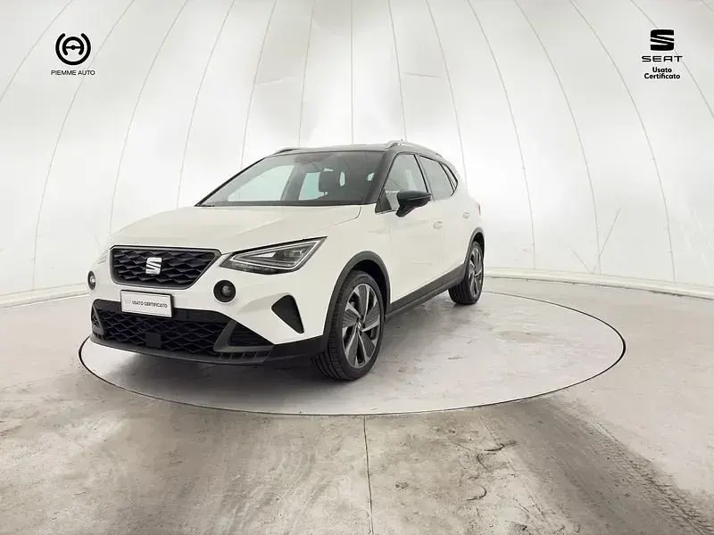 Usata Seat Arona FR 95 CV (69 kW) 2023 Bianca tetto nero SUV
