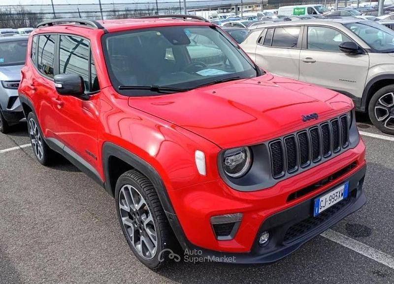 Usata Jeep Renegade 241 CV (177 kW) 2022 Rosso / pastello SUV