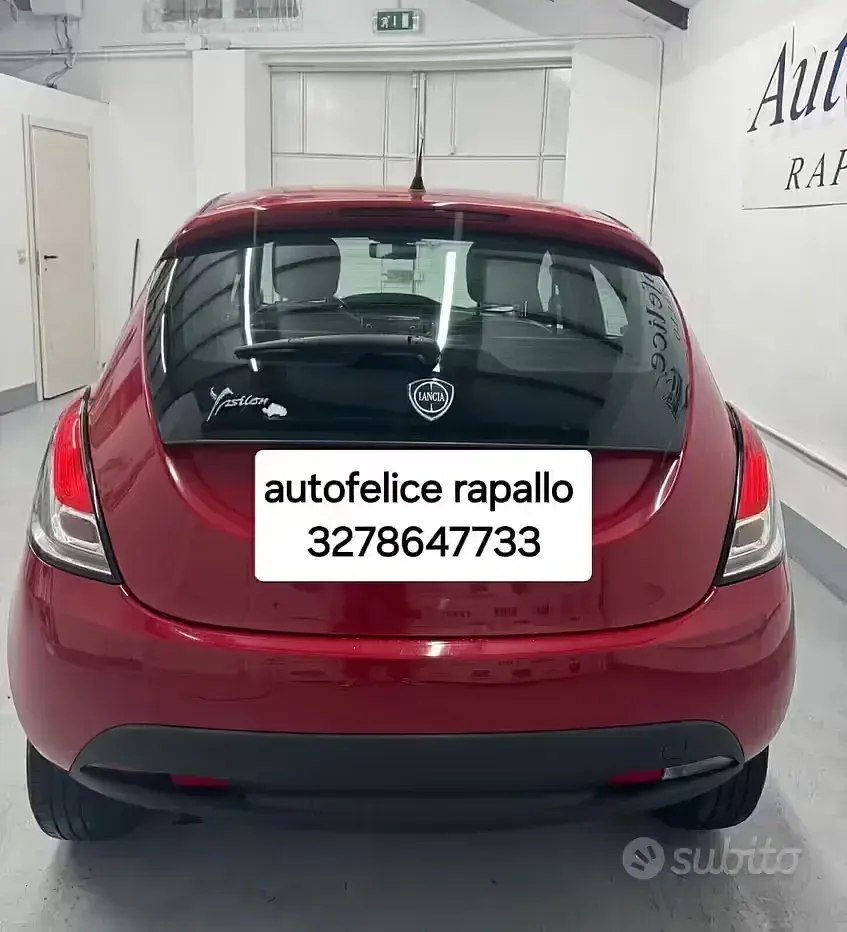 Usata Lancia Ypsilon 80 CV (58 kW) 2015 Rosso Utilitaria