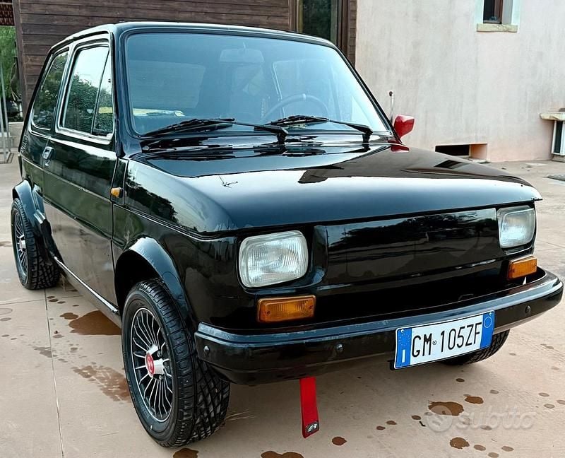 Usata Fiat 126 Abarth 1970 Nero Utilitaria