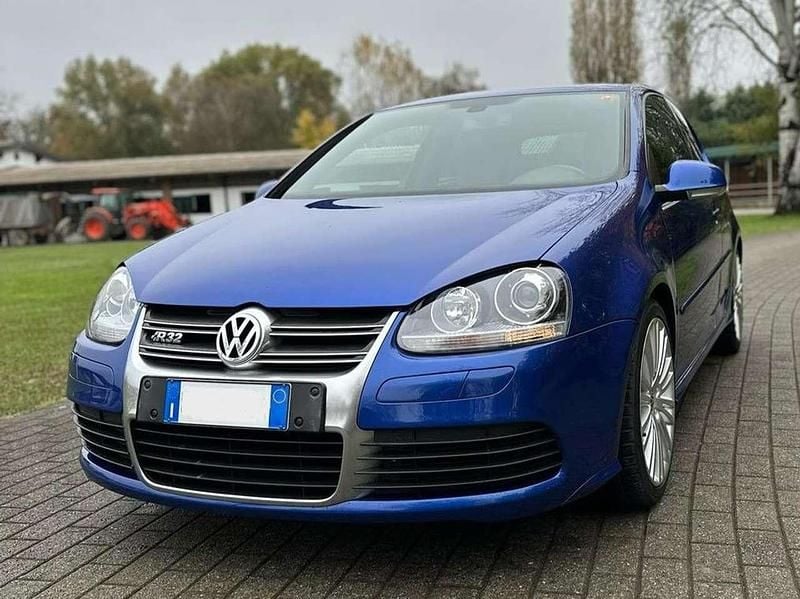 Usata VW Golf V R 250 CV (183 kW) 2007 Blu/azzurro Berlina