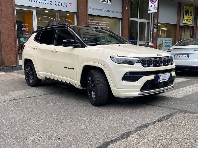 Usata Jeep Compass 150 CV (110 kW) 2021 Bianco SUV