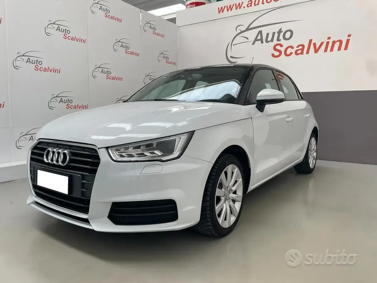 Usata Audi A1 116 CV (85 kW) 2018 Bianco Berlina